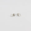 CLEARANCE (SEE NOTE IN DESC) - Bobby Schandra simulated diamond (Cubic Zirconia Diamond-quality Grade 5 ) stud earring (8mm)  Ivy and Pearl Boutique   