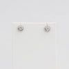 Bobby Schandra simulated diamond (Cubic Zirconia Diamond-quality Grade 5 ) stud earring (9mm)  Ivy and Pearl Boutique   