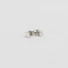 Bobby Schandra simulated diamond (Cubic Zirconia Diamond-quality Grade 5 ) stud earring (4mm)  Ivy and Pearl Boutique   