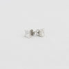 Bobby Schandra simulated diamond (Cubic Zirconia Diamond-quality Grade 5 ) stud earring (7mm)  Ivy and Pearl Boutique   