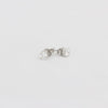 Bobby Schandra simulated diamond (Cubic Zirconia Diamond-quality Grade 5 ) stud earring (5mm)  Ivy and Pearl Boutique   