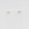 Bobby Schandra simulated diamond (Cubic Zirconia Diamond-quality Grade 5 ) stud earring (7mm)  Ivy and Pearl Boutique   