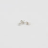 Bobby Schandra simulated diamond (Cubic Zirconia Diamond-quality Grade 5 ) stud earring (3mm)  Ivy and Pearl Boutique   