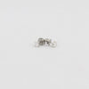 Bobby Schandra simulated diamond (Cubic Zirconia Diamond-quality Grade 5 ) stud earring (4mm)  Ivy and Pearl Boutique   