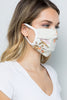 Double Layered Soft Linen Floral Fabric Face Mask  Ivy and Pearl Boutique   