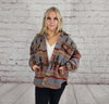 Ethnic printed shirt jacket  Ivy and Pearl Boutique   
