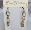 Euro Collection 4-link chain and charm earrings  Ivy and Pearl Boutique   