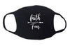 Faith over Fear face mask  Ivy and Pearl Boutique   