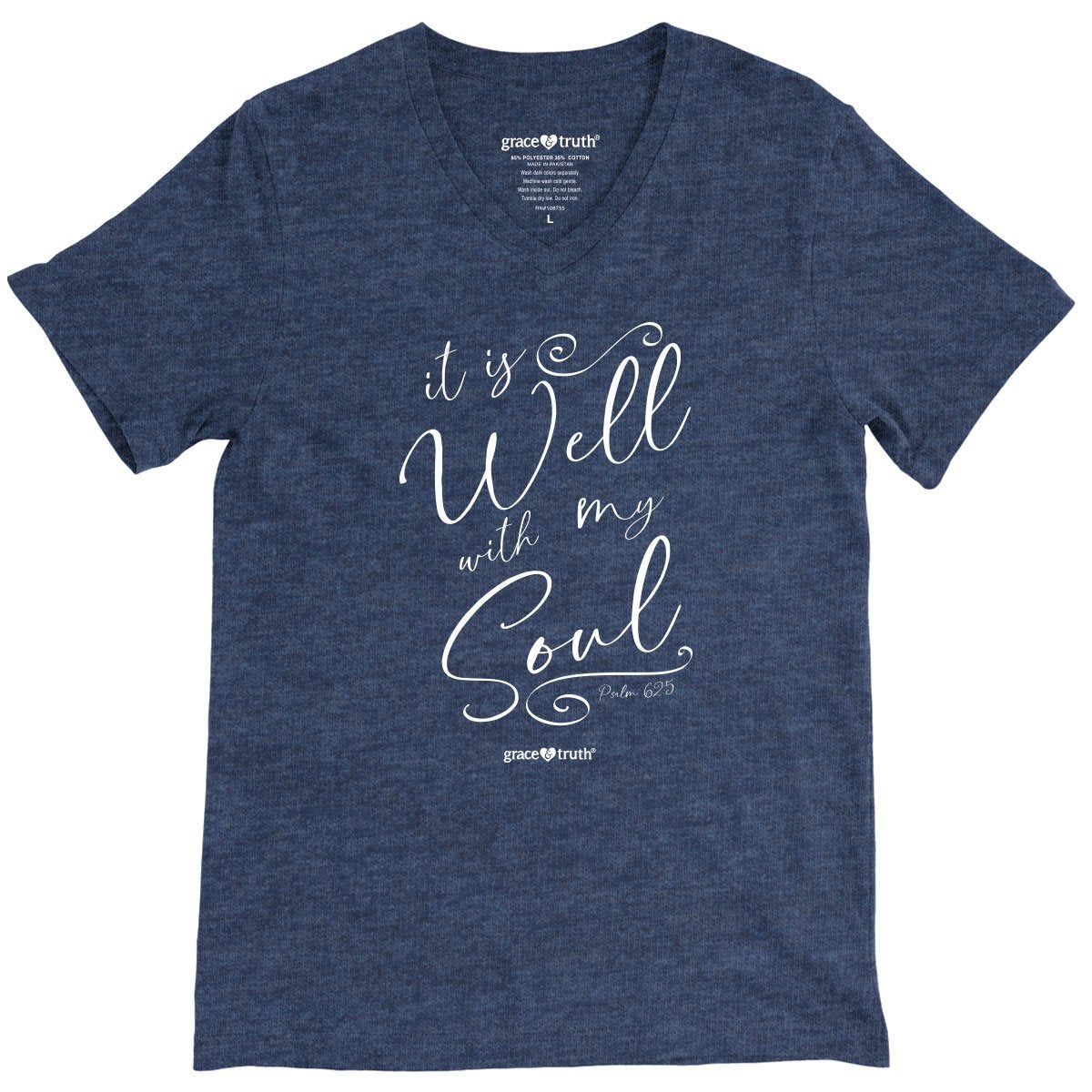 Grace and Truth It is Well with My Soul T-Shirt  Ivy and Pearl Boutique   
