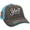 Grace and Truth Y'all Need Jesus Cap  Ivy and Pearl Boutique   