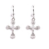 Jody Coyote Spirit Spew Grade 5 Cubic Zirconia (CZ) stone cross  Ivy and Pearl Boutique   