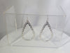 Its Sense rough edge teardrop shape earrings  Ivy and Pearl Boutique   