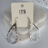 Its Sense rough edge teardrop shape earrings  Ivy and Pearl Boutique   