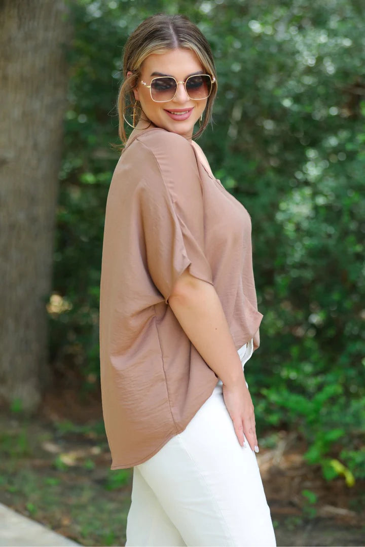 Jess Lea Basic Instincts Pocket Tunic  Ivy and Pearl Boutique   