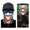 Joker Face Mask - Joker/Clown Gaiter (Balaclava or Face Tube) Mask  Ivy and Pearl Boutique Long joker smile  