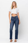 Judy Blue mid-rise classic non-distressed bootcut jeans  Ivy and Pearl Boutique   
