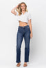 Judy Blue mid-rise classic non-distressed bootcut jeans  Ivy and Pearl Boutique   