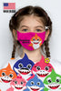 Kid's face mask - Baby Shark design washable mask  Ivy and Pearl Boutique Grandma  
