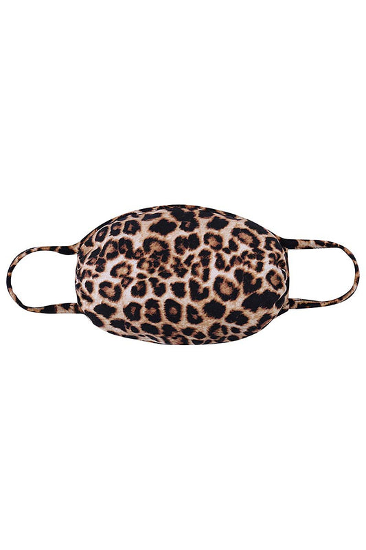 Kids leopard face mask  Ivy and Pearl Boutique   