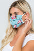 Lightweight Reusable Washable Floral Woven Fabric Face Mask  Ivy and Pearl Boutique   