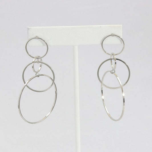 Linked hoop earrings  Ivy and Pearl Boutique