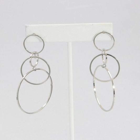 Linked hoop earrings  Ivy and Pearl Boutique   