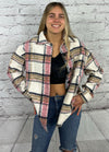 Plaid overshirt jacket  Ivy and Pearl Boutique   