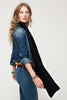 Plush chunky cable knit oblong scarf  Ivy and Pearl Boutique   