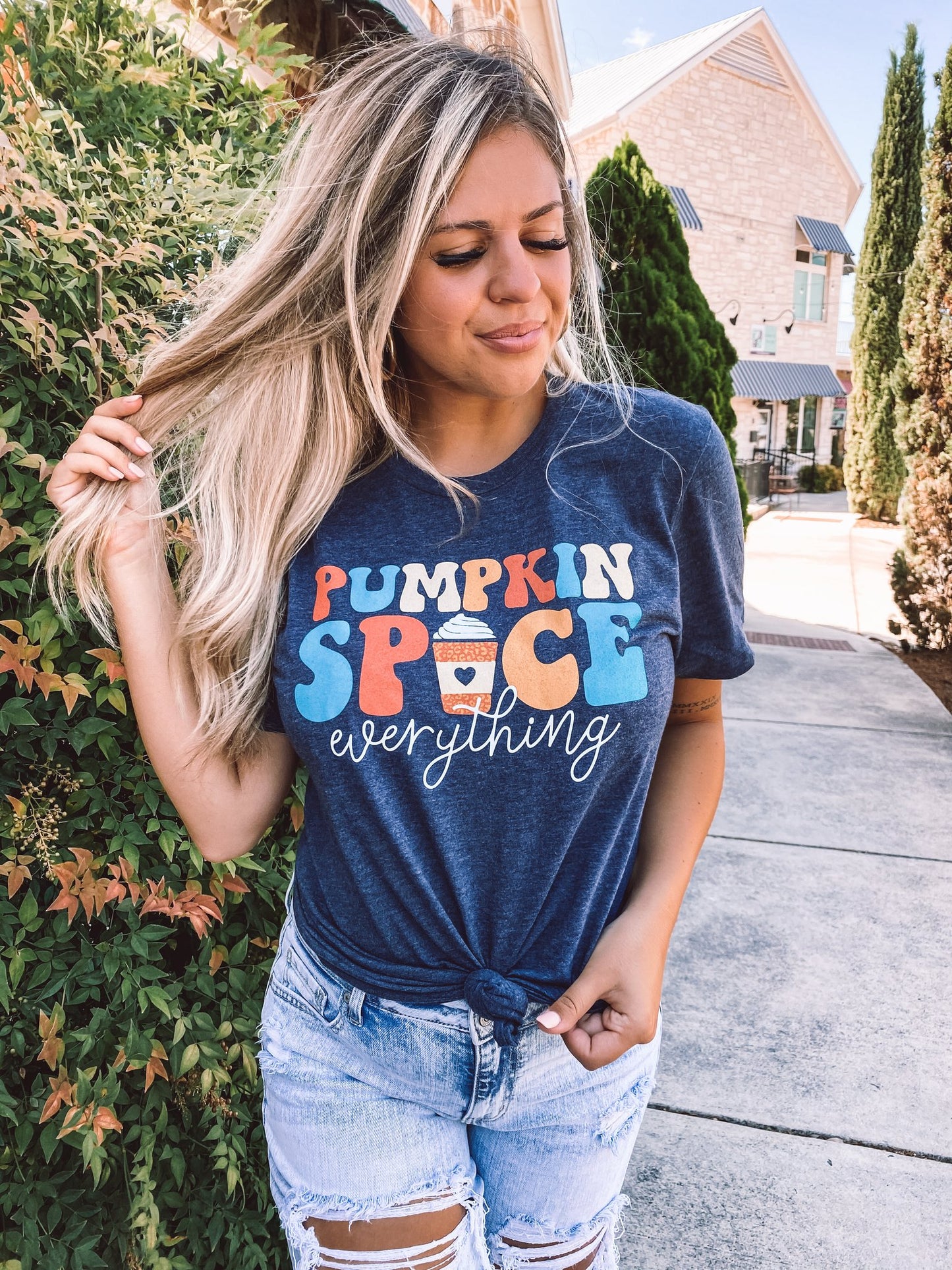 Pumpkin Spice Everything T-Shirt  Ivy and Pearl Boutique M  