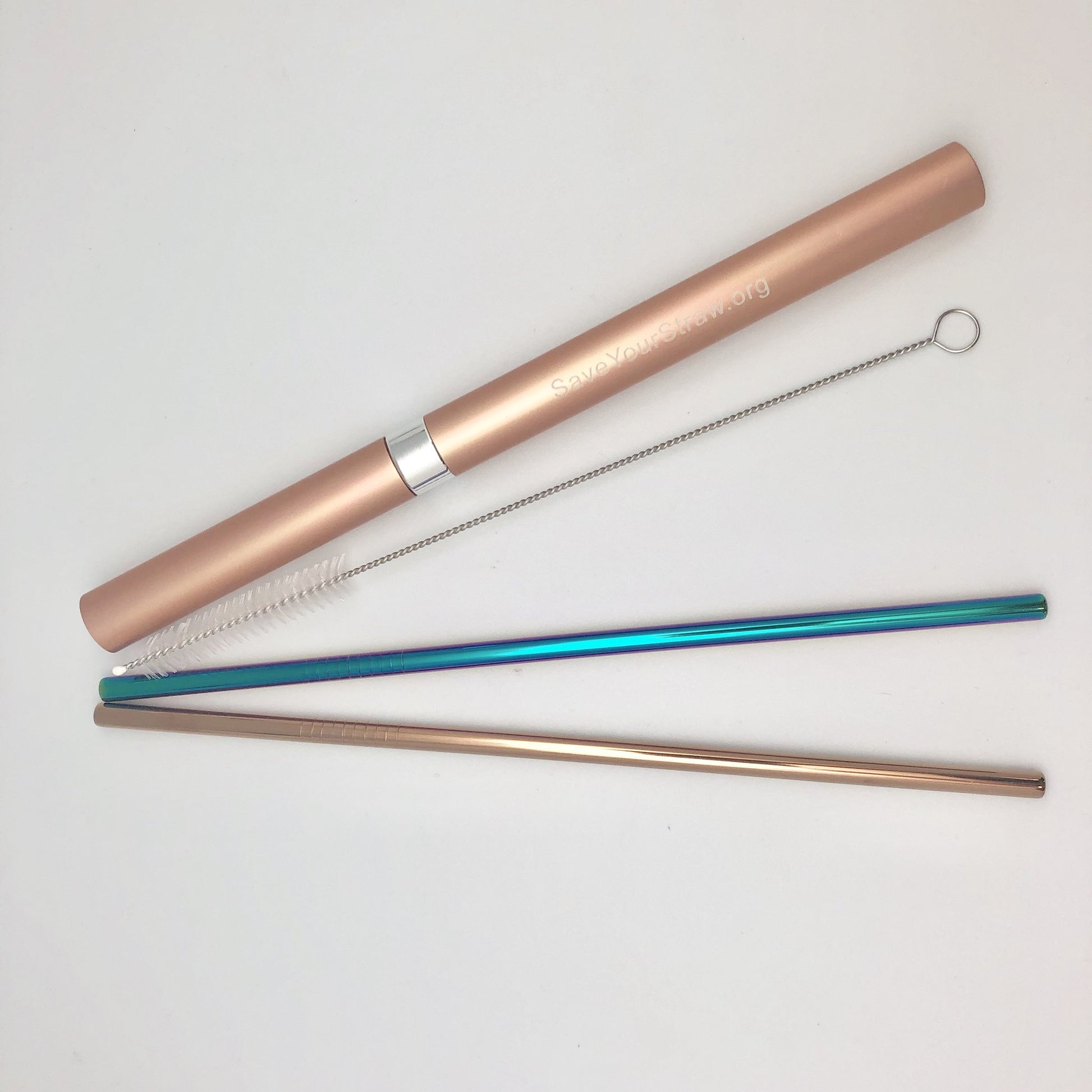 Save Your Straw reusable stainless steel straw  Ivy and Pearl Boutique   