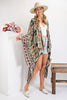 All I Need Flowy Kimono - Scarf Printed Rayon Crepon Kimono  Ivy and Pearl Boutique   