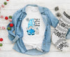Snuggle Up Gnomies Crew Neck Tee  Ivy and Pearl Boutique White S 