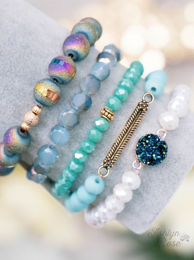 So put together bracelet set  Ivy and Pearl Boutique   