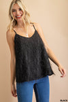 Textured fabric cami top  Ivy and Pearl Boutique   