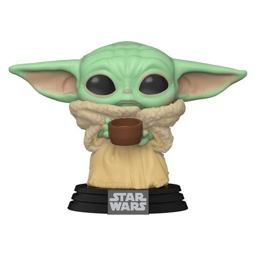 The Mandalorian The Child with Cup Pop! Vinyl Figure (#378)  Ivy and Pearl Boutique   