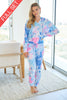 Tie Dye Loungewear Set - Knit Two Piece Longsleeved loungewear  Ivy and Pearl Boutique S  