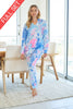 Tie Dye Loungewear Set - Knit Two Piece Longsleeved loungewear  Ivy and Pearl Boutique   