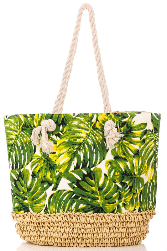 Tropical forest handbag  Ivy and Pearl Boutique Ivy  