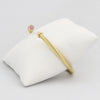 Rope cuff bracelet with colored faceted gemstone  Ivy and Pearl Boutique   