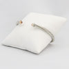 Rope cuff bracelet with colored faceted gemstone  Ivy and Pearl Boutique   