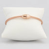Twisted cable cuff bracelet with magnetic clasp  Ivy and Pearl Boutique   