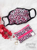 Wild Adventure Leopard Face Mask with Double-Zipper Mini Versi Bag  Ivy and Pearl Boutique   