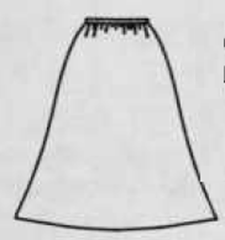 Bell skirt