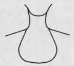 Horseshoe neckline