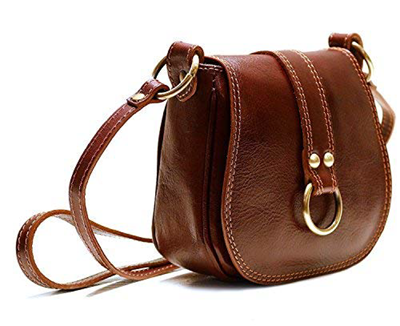 Saddle bag purse
