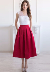 Tea-length (Midi) skirt